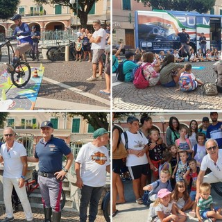 Al via da Pietra Ligure il tour ligure del Pullman azzurro della Polstrada, De Vincenzi: &quot;Una vera e propria 'lezione di sicurezza'&quot;