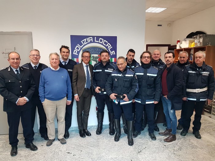 Albenga, il nucleo di sicurezza urbana della polizia locale cresce e si potenzia