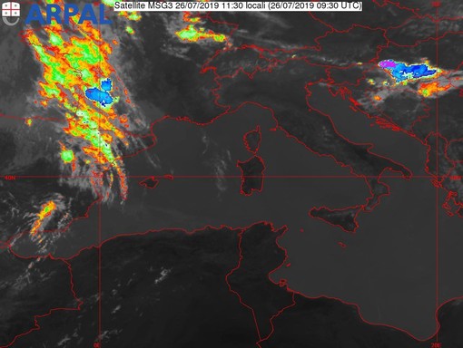 Nuova allerta gialla: da stasera il calo delle temperature, domenica piogge su tutta la Liguria