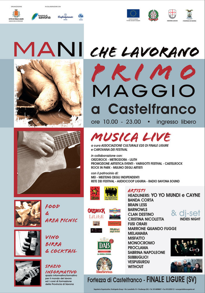 Finale Ligure il 1° maggio diventa Woodstock