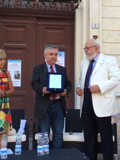 La consegna del premio Pannunzio 2016 al direttore de La Stampa, Maurizio Molinari