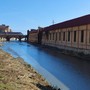 Il sottopasso della stazione su via Brunenghi