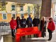Savona, inaugurata nel porticato della Provincia una panchina dedicata a tutte le donne vittime di violenza (FOTO E VIDEO)