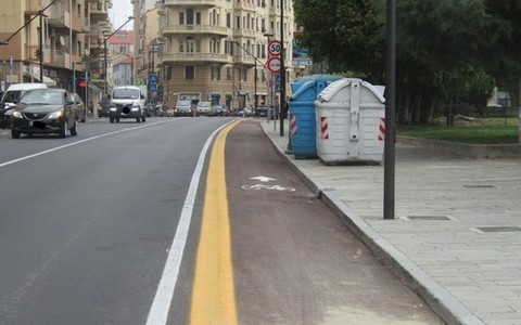 Pista ciclabile alle Fornaci