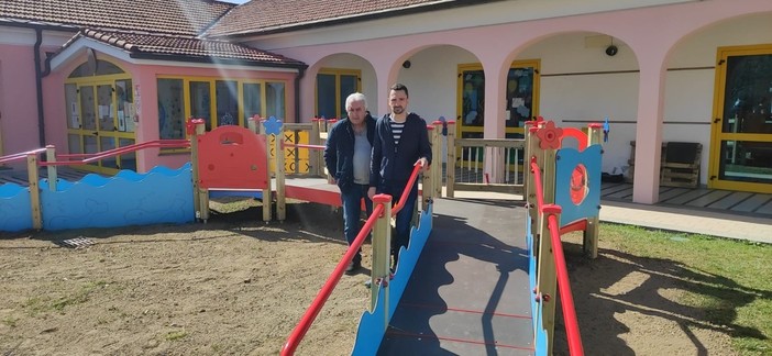 Villanova, parco inclusivo per i bimbi della scuola, il sindaco: “Al via anche un nuovo grande progetto”