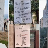 Savona, i versi del &quot;Poeta del rione&quot; conquistano la città. Chi è l'autore dei versi affissi nelle vie del centro?