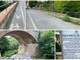Il ponte di Eze dopo i lavori e in alcune foto dell'archivio di caliceligure.org di Angelo Tortarolo