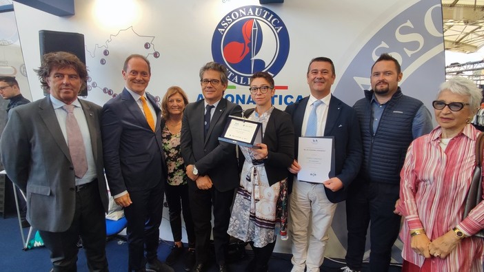 Il porto turistico di Andora premiato al Salone Nautico di Genova con il premio Blue Marina Awards di Assonautica