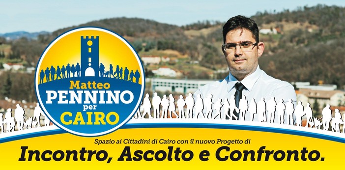 Elezioni comunali, &quot;Matteo Pennino per Cairo&quot; presenta la sua lista