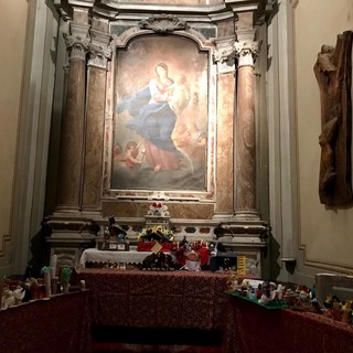 Inaugurata la mostra dei Presepi nella chiesa di San Lorenzo a Cairo Montenotte