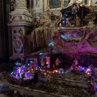 Finale, la tradizione del presepe si rinnova &quot;a tappe&quot; nella basilica di Marina