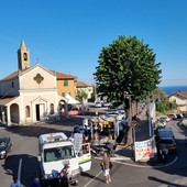 Varazze, inaugurata l'ampliata piazza di Cantalupo. Sindaco Pierfederici: &quot;Un'opera importante per la comunità&quot;