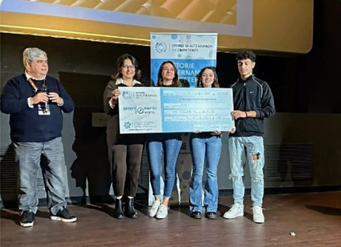 &quot;Storie di alternanza&quot;, il &quot;Patetta&quot; di Cairo premiato a Orientamenti per il progetto &quot;Il Fiascobosco&quot;