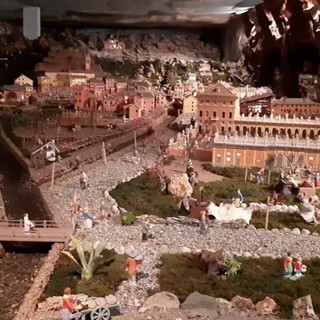 Albisola, il presepe meccanizzato che ripercorre la storia e i mestieri del paese (FOTO E VIDEO)