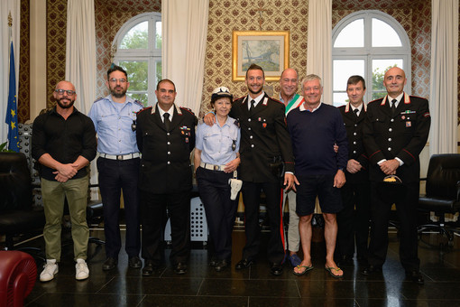 Alassio premia Vittorio Iermano, il carabiniere campione di kickboxing (FOTO)