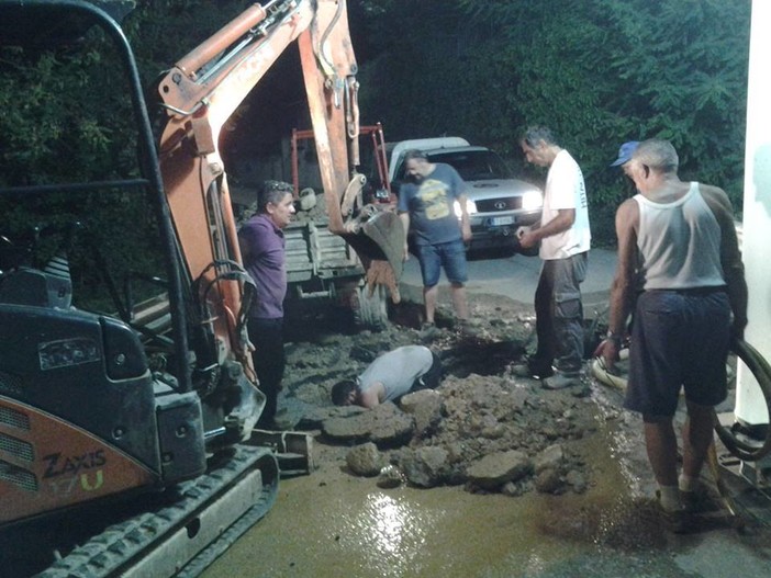 Torna l'acqua ad Andora