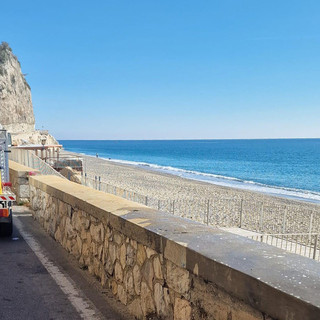 Rimossa la balenottera morta, a Finale pulite spiaggia e Aurelia tra Castelletto e San Donato