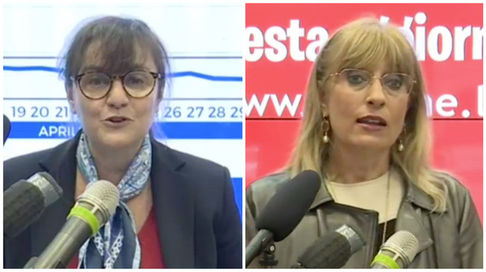 Da sinistra, Sonia Viale e la dott.ssa Vanessa Agostini