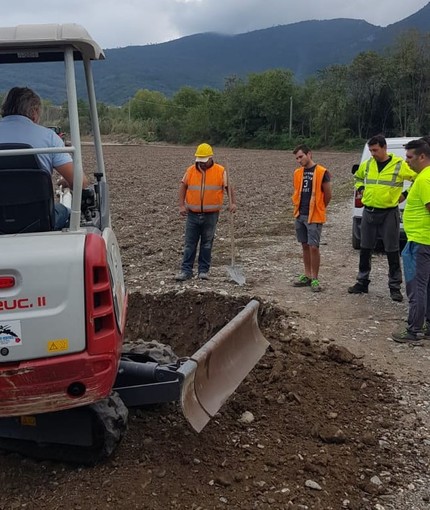 Albenga, guasto alla rete fognaria in frazione Bastia: intervento dei tecnici Sca