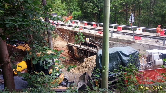 Riaperto a Urbe il ponte in località La Martina