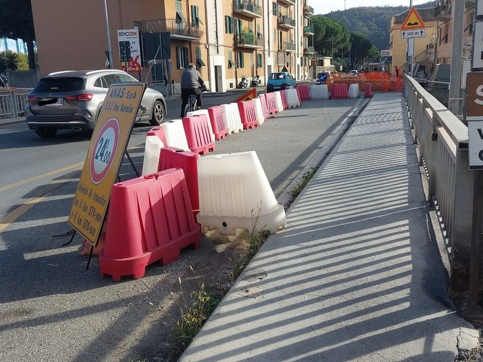 Vado Ligure, da lunedì via al rifacimento del ponte sul torrente Segno: Aurelia chiusa fino ad aprile 2025