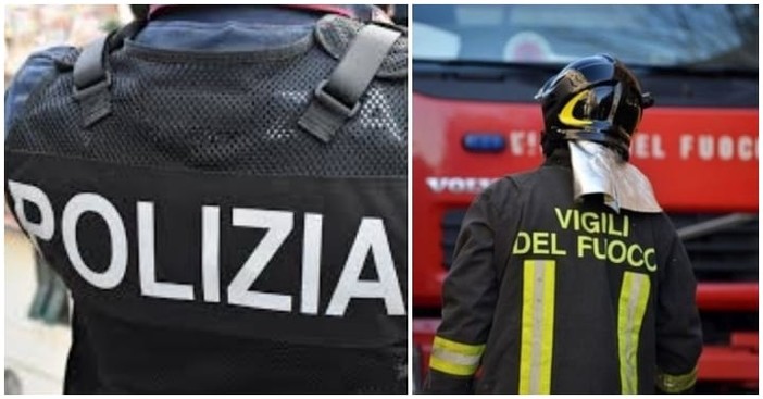 Savona, materiale esplosivo in via La Rocca: intervento della polizia e dei vigili del fuoco