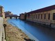 Il sottopasso della stazione su via Brunenghi