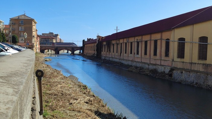 Il sottopasso della stazione su via Brunenghi