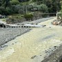 Quiliano, spazzata via una parte del ponte provvisorio di via Tecci. Il sindaco: &quot;Bisogna trovare una soluzione&quot;