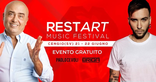 &quot;Restart Music Festival&quot; di Cengio: il programma per venerdì 21 giugno