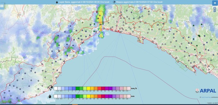 Maltempo: forte temporale nel savonese, situazione sotto controllo