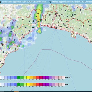 Maltempo: forte temporale nel savonese, situazione sotto controllo