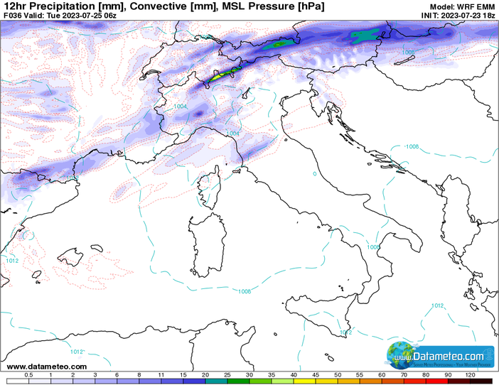 Meteo, temporali localmente forti e attenuazione del caldo in settimana