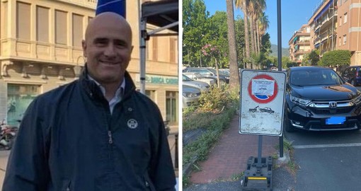 Albenga, Roberto Tomatis (Fdi): «In via Amalfi spuntano i cartelli di divieto per lavori “fantasma”»