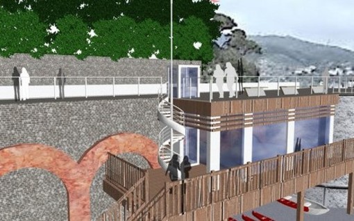 Celle, nuovo polo nautico nella spiaggia libera di Cala Cravieu: spazio ad un edificio su una palafitta