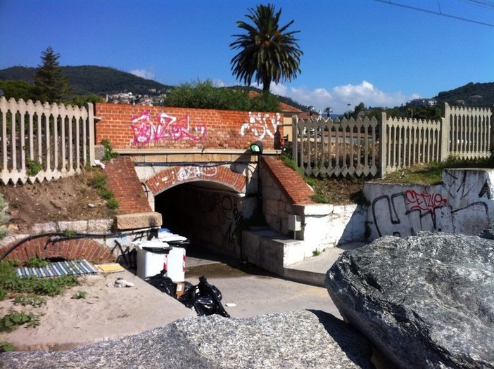 Pietra Ligure, rinviati a gennaio i lavori conclusivi di sistemazione degli argini del Rio Ranzi