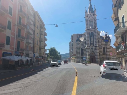 Savona, due mesi di lavori per realizzare la nuova rotatoria tra via Nizza e via Quiliano