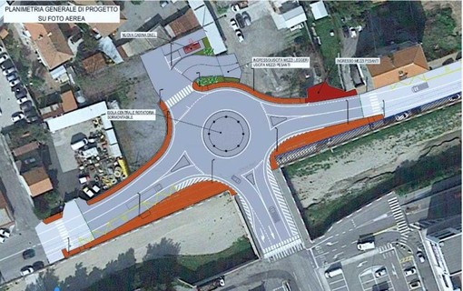 Vado, nuova rotatoria in via Piave all'intersezione con via Montegrappa. Il sindaco: &quot;Migliorerà sicurezza stradale e viabilità&quot;
