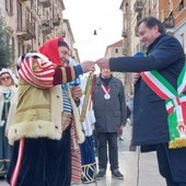Cicciolin riceve le chiavi della città dal Sindaco: il Carnevale a Savona può iniziare (FOTO e VIDEO)
