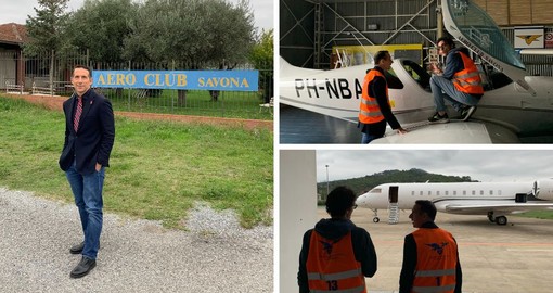 Rocco Invernizzi incontra l’Aero Club di Savona: un impegno per il rilancio del settore aeronautico in provincia di Savona e in Liguria