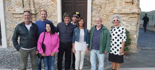 Giustenice, la borgata San Michele diventa set della serie TV “Canonico” (FOTO)