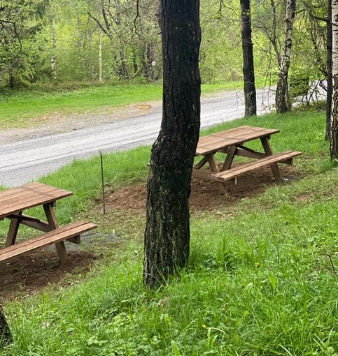 Bardineto, rinnovata l'area picnic situata alle porte del paese (FOTO)