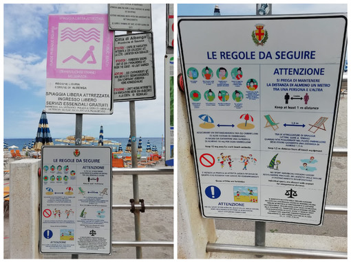 Albenga attiva un servizio di steward per le spiagge libere: scatterà nel prossimo weekend