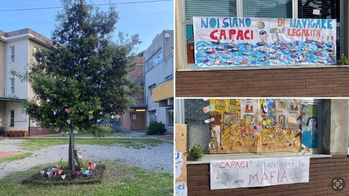 Albenga ricorda la strage di Capaci presso l’albero Falcone nelle scuole di via degli Orti