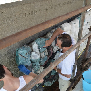 Albissola: avviato il restauro del Monumento ai Caduti del Leoncillo, una delle opere pubbliche più importanti d’Italia