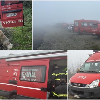 Trovato col supporto del Nucleo cinofilo dei vigili del fuoco di Savona e Imperia il cinquantenne scomparso a Genova