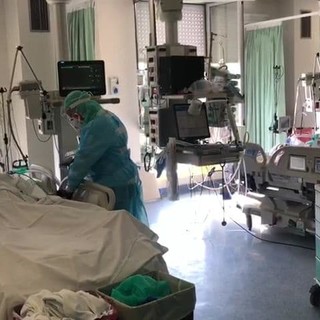 Terapia intensiva dell'ospedale San Paolo di Savona. Dottor Brunetto: &quot;Aiutateci ad aiutare&quot; (FOTO E VIDEO)