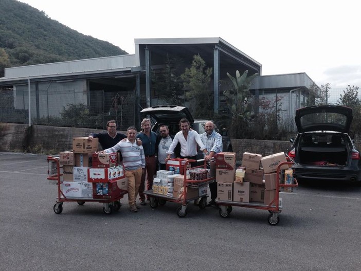 Albenga la spesa di solidarietà in favore della Casa Famiglia Santo Natale di Ceriale