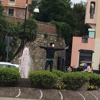 Albenga: urla e grida in Piazza del Popolo, intervento  dei Vigili