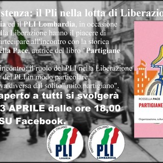 Il Partito Liberale Italiano celebra il 25 aprile con un incontro in video sul tema della Resistenza